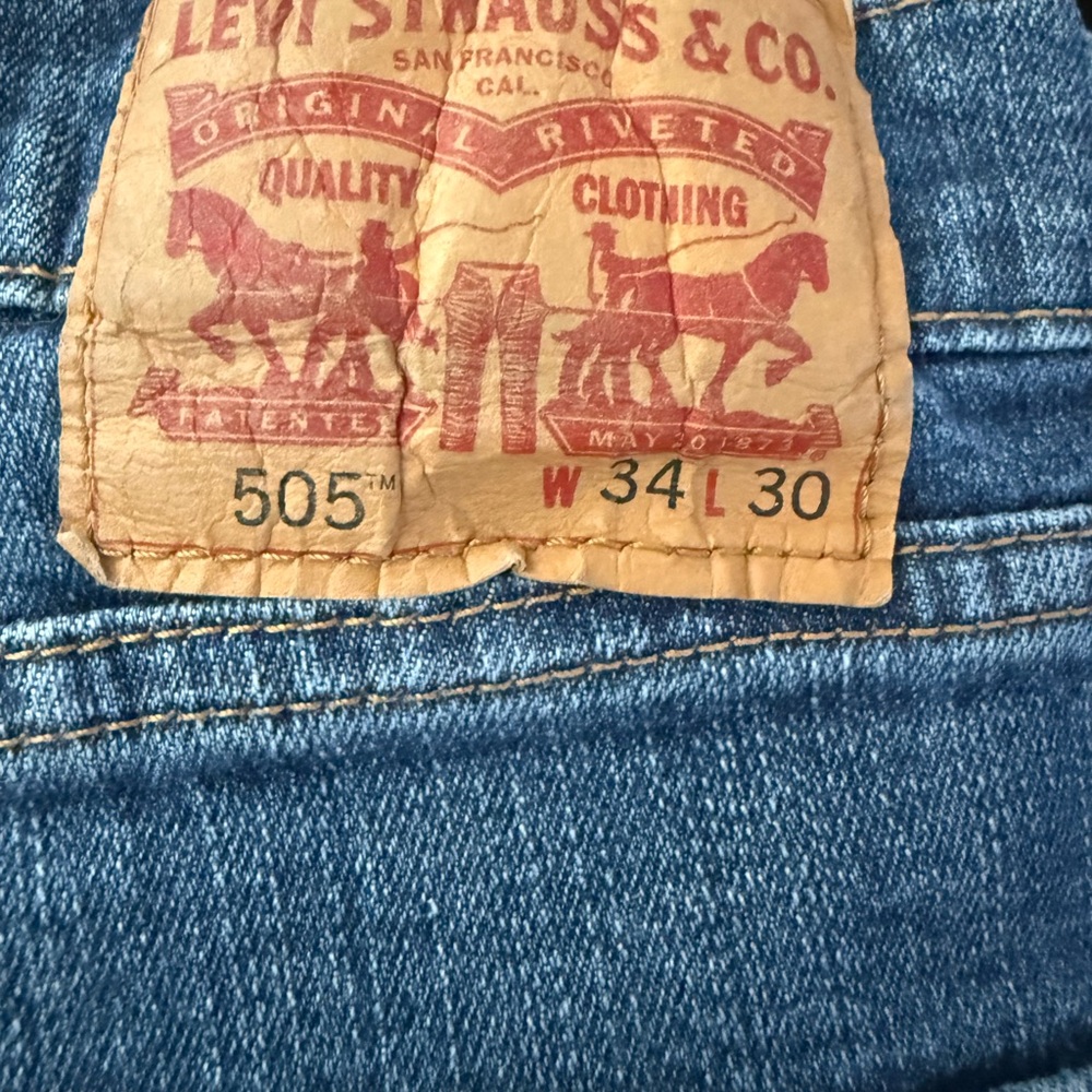 Levi's Classic Straight Blue Jeans